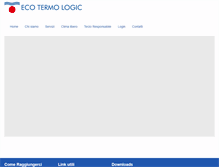 Tablet Screenshot of ecotermologic.it